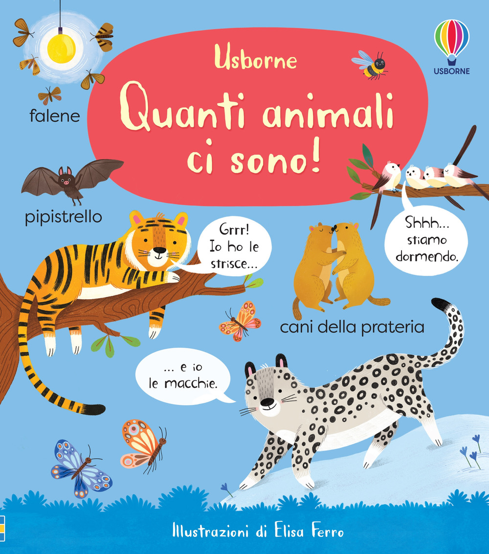 Libro Quanti animali ci sono! di Mary Cartwright; Matthew Oldham - ean 9781805310716 - Usborne