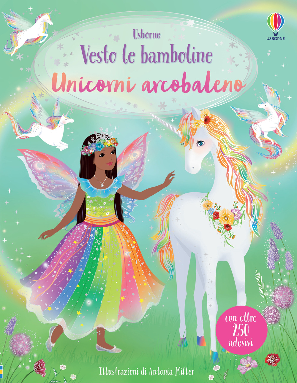 Libro Unicorni arcobaleno di Fiona Watt - ean 9781805310938 - Usborne