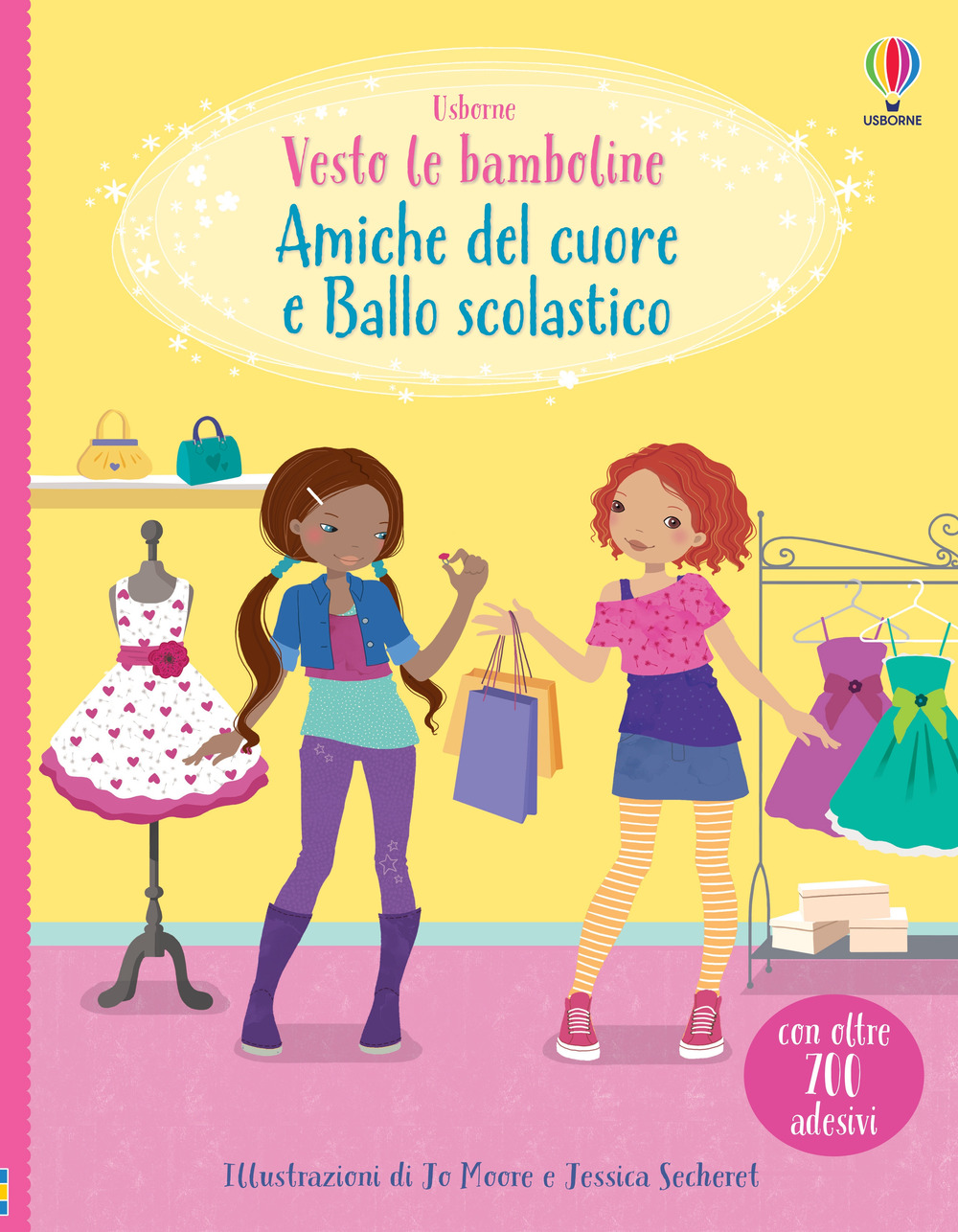 Libro Amiche del cuore-Ballo scolastico di Lucy Bowman; Jo Moore; Fiona Watt; Jessica Secheret - ean 9781805311065 - Usborne