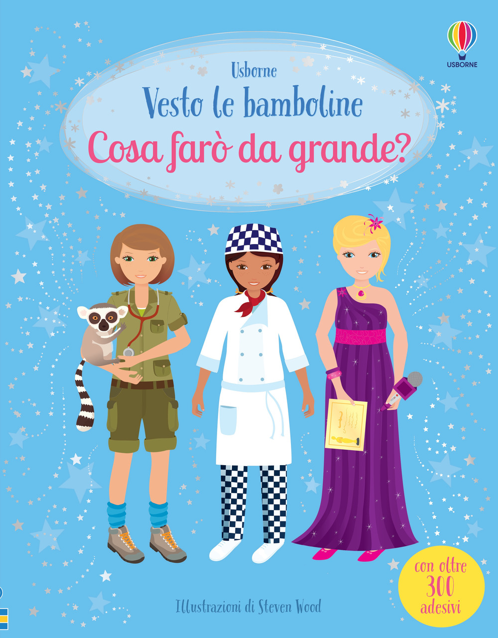 Libro Cosa farò da grande? Con adesivi di Emily Bone - ean 9781805311096 - Usborne