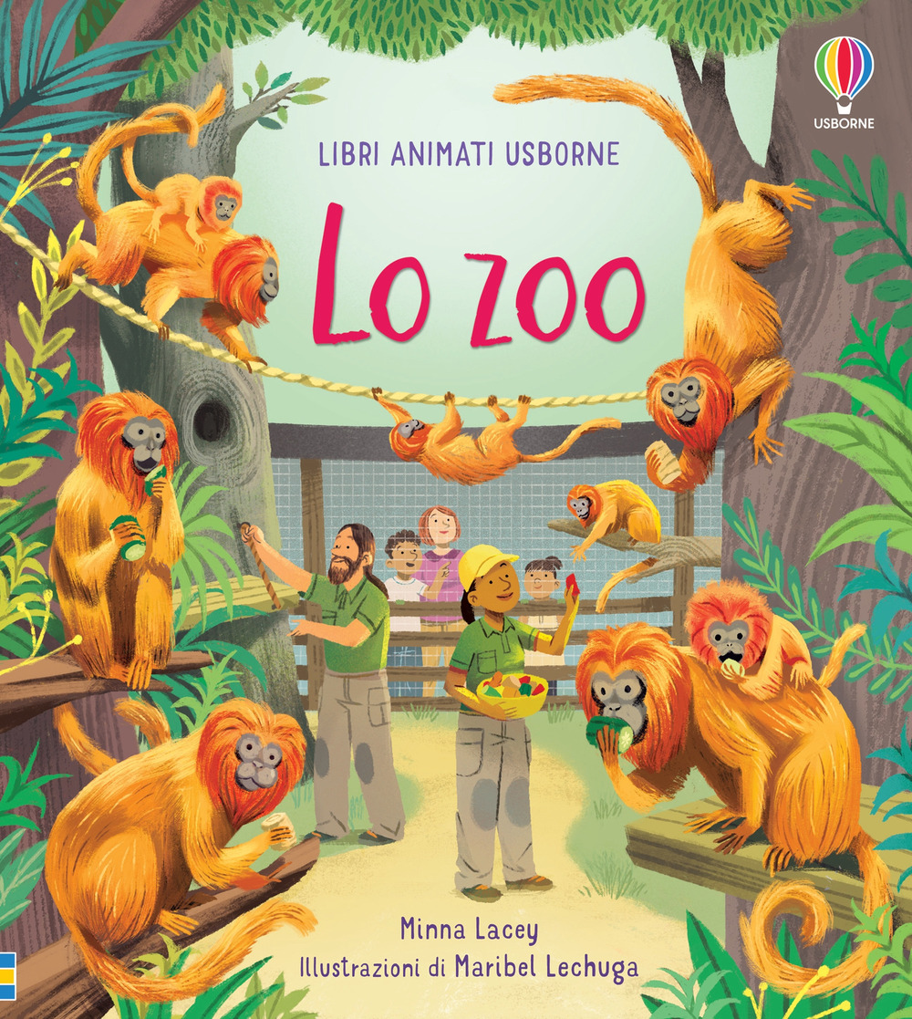 Libro Allo zoo di Minna Lacey - ean 9781805311140 - Usborne