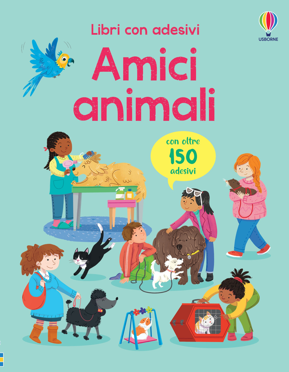 Libro Amici animali. Con adesivi di Kristie Pickersgill - ean 9781805311188 - Usborne