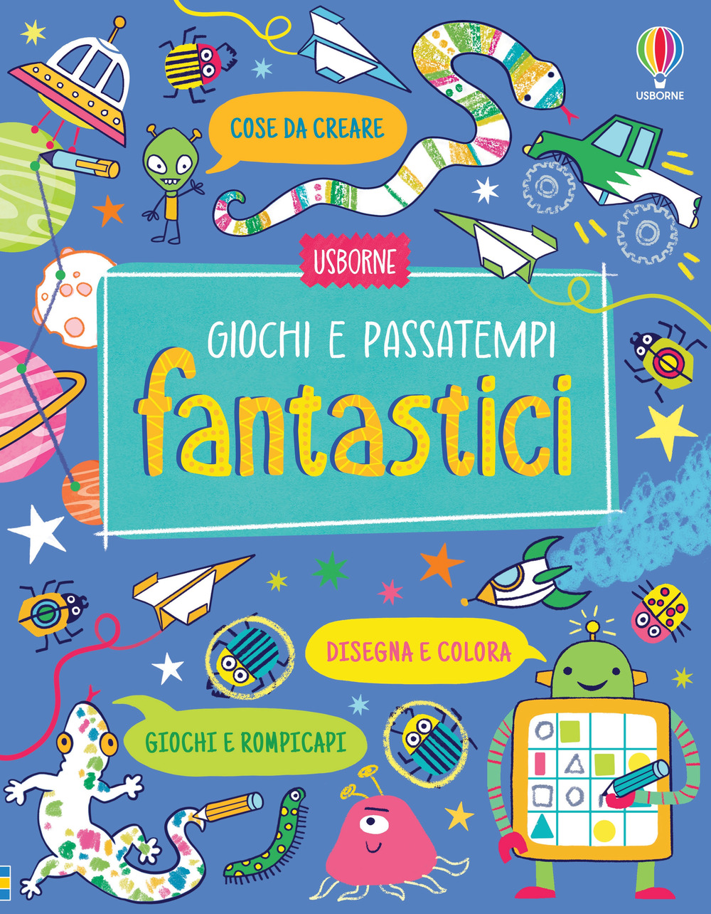 Libro Giochi e passatempi fantastici. Con adesivi di Erica Harrison; Rebecca Gilpin - ean 9781805315414 - Usborne