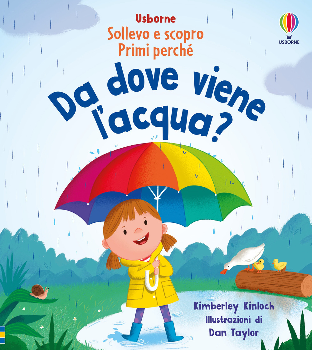Libro Da dove viene l'acqua? di Kimberley Kinloch - ean 9781805315452 - Usborne