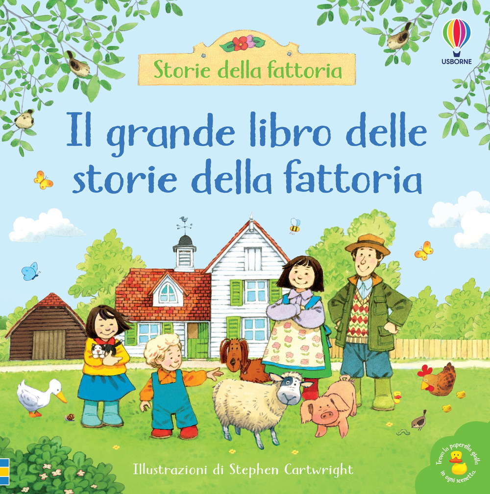 Libro grande libro delle storie della fattoria di Heather Amery - ean 9781805319115 - Usborne