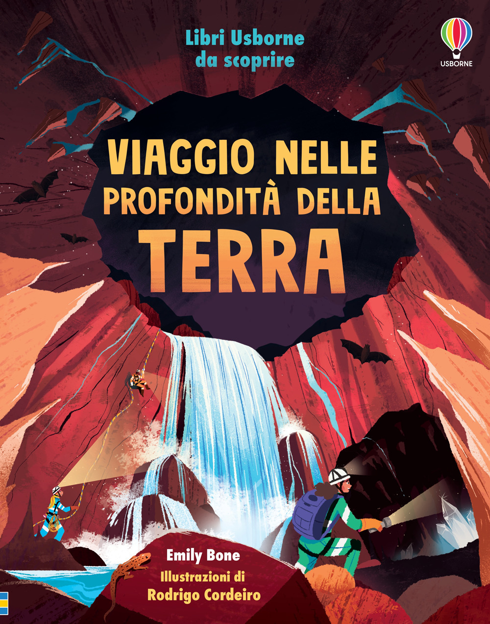 Libro Viaggio nelle profondità della Terra di Emily Bone - ean 9781805319696 - Usborne