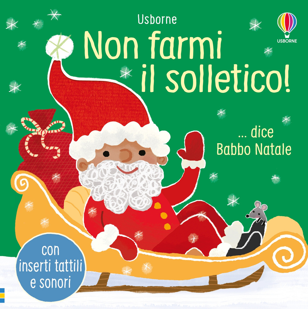 Libro Non farmi il solletico! ...dice Babbo Natale di Sam Taplin - ean 9781805319719 - Usborne