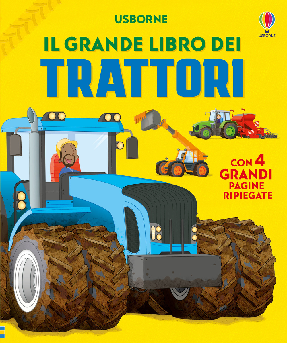Libro grande libro dei trattori di Lisa Jane Gillespie - ean 9781806072446 - Usborne