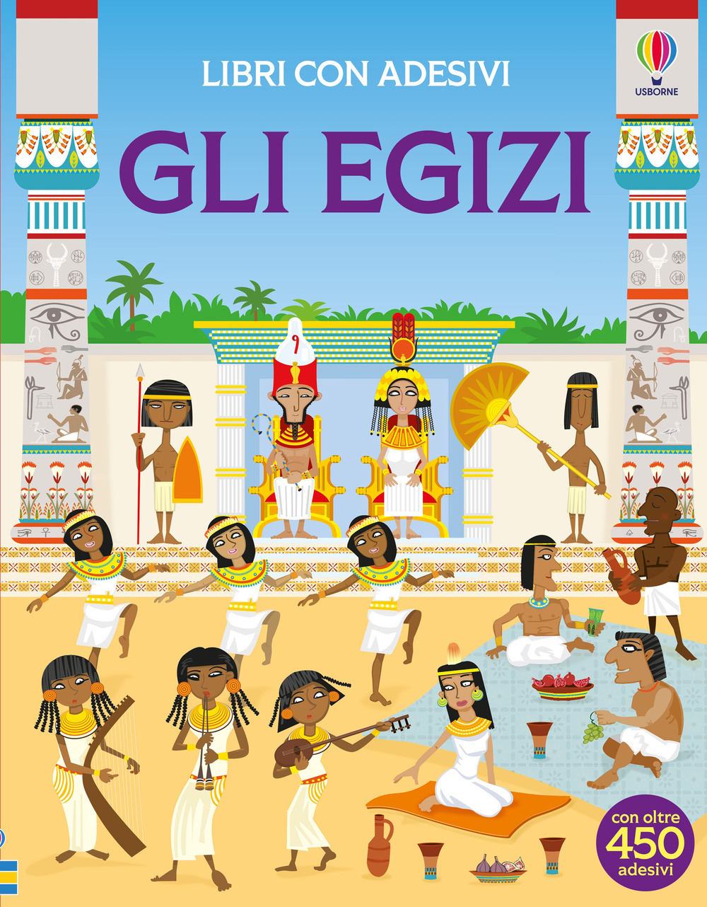 Libro Egizi. Con adesivi di Fiona Watt - ean 9781806072491 - Usborne
