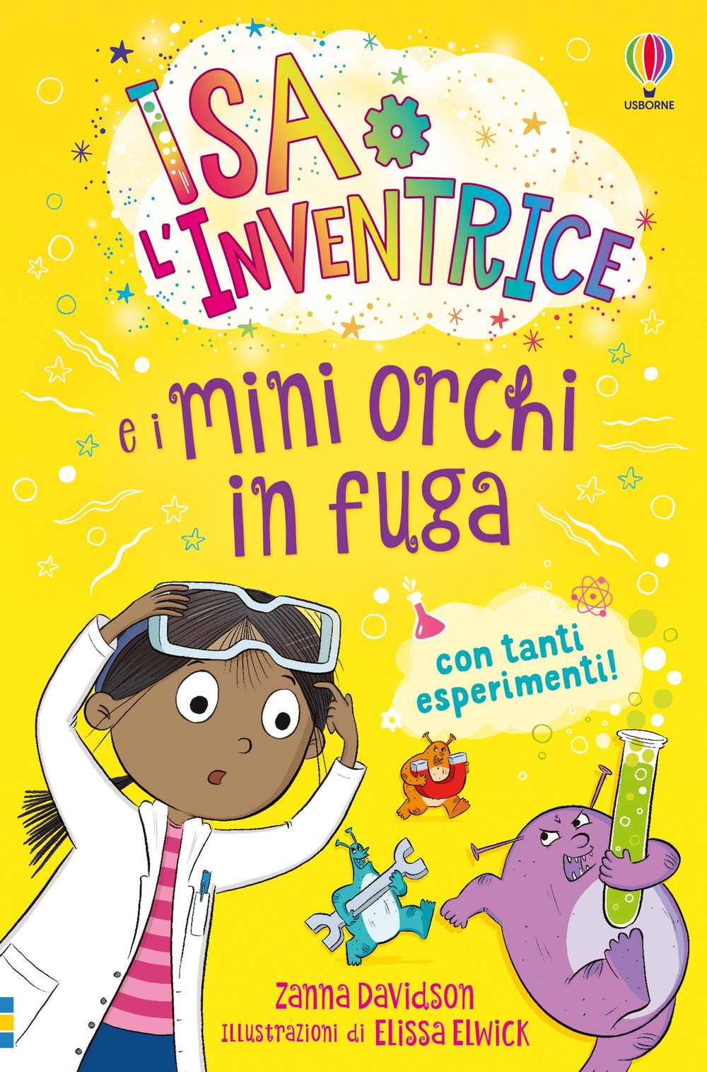 Libro Isa l'inventrice e i mini orchi in fuga di Zanna Davidson - ean 9781835403181 - Usborne