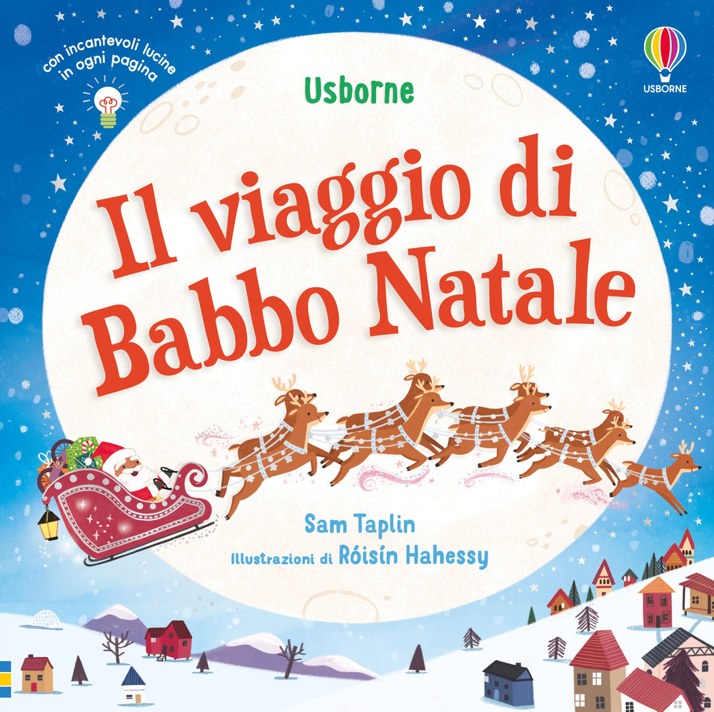 Libro viaggio di Babbo Natale di Sam Taplin - ean 9781835403396 - Usborne