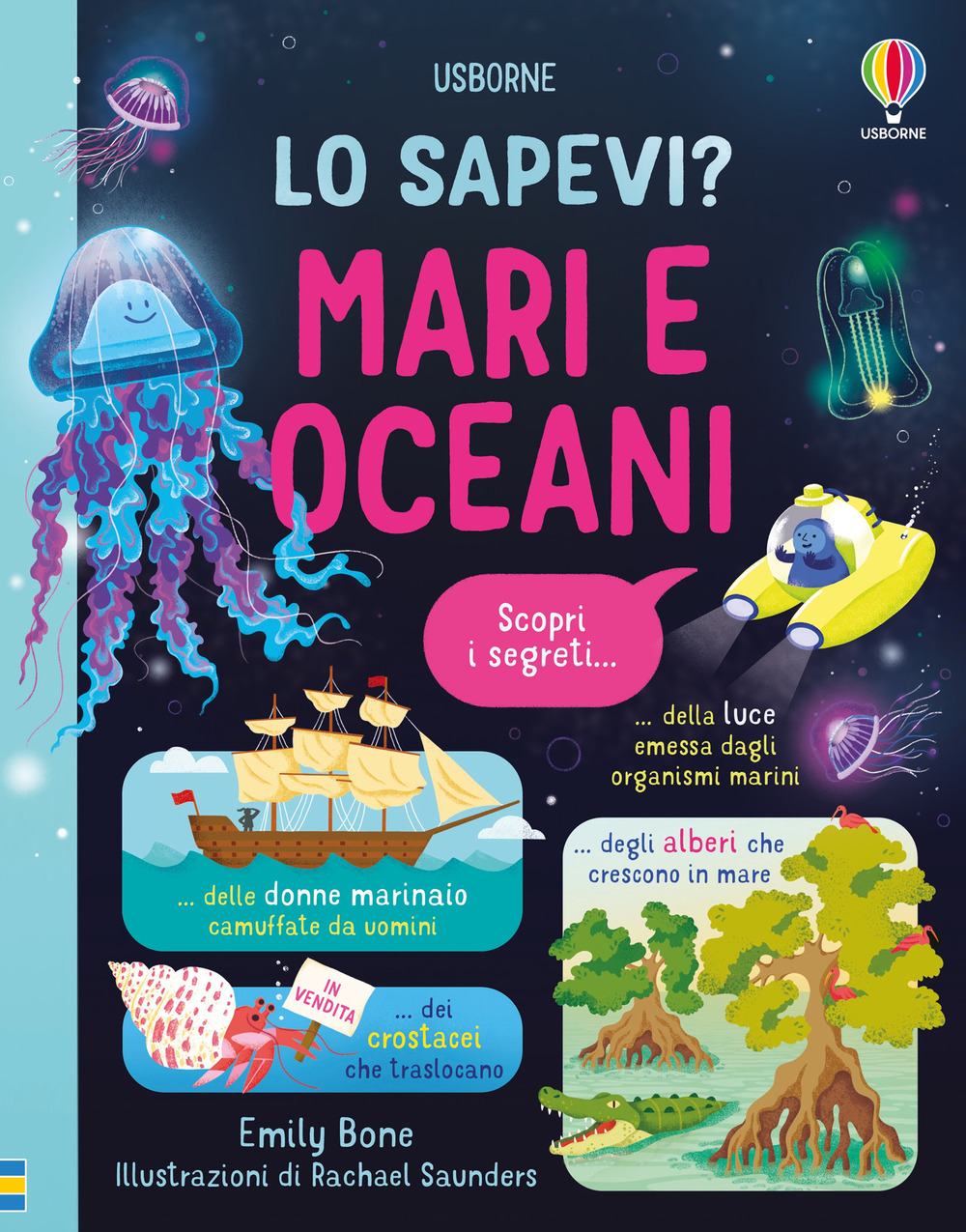 Libro Mari e oceani di Emily Bone - ean 9781835403655 - Usborne