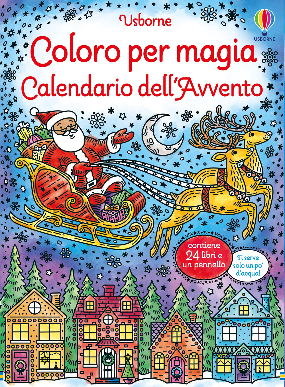 Libro Calendario dell'Avvento. Coloro per magia di Abigail Wheatley - ean 9781835406441 - Usborne