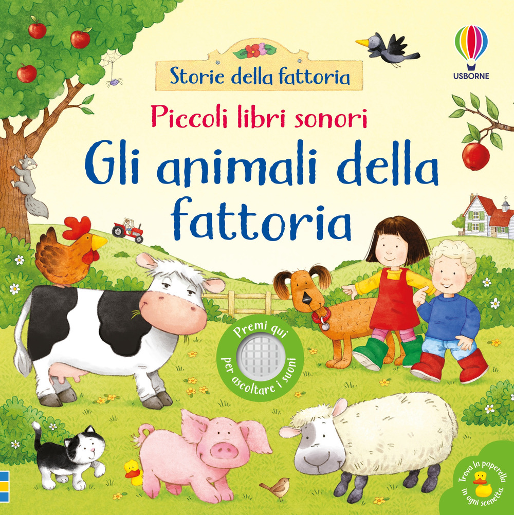 Libro animali della fattoria di Sam Taplin - ean 9781835407219 - Usborne