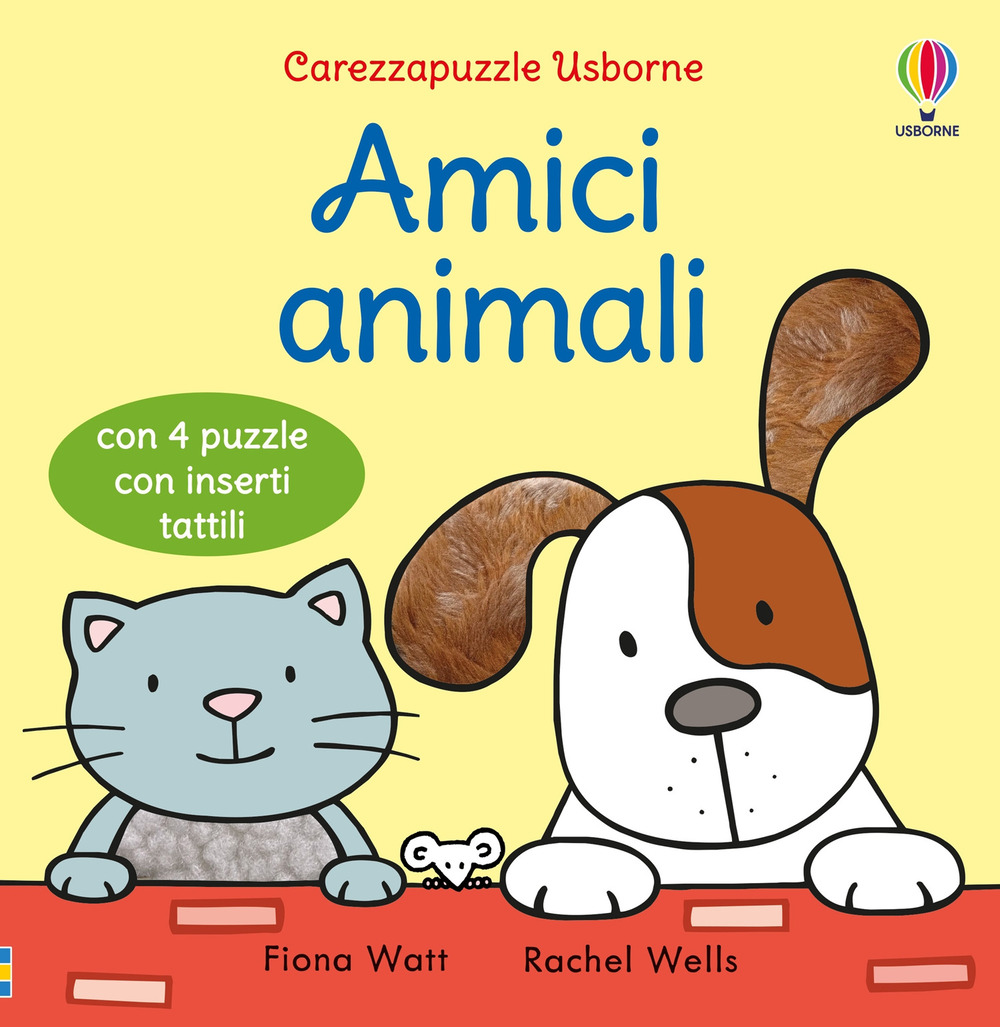 Libro Amici animali di Fiona Watt - ean 9781835407806 - Usborne