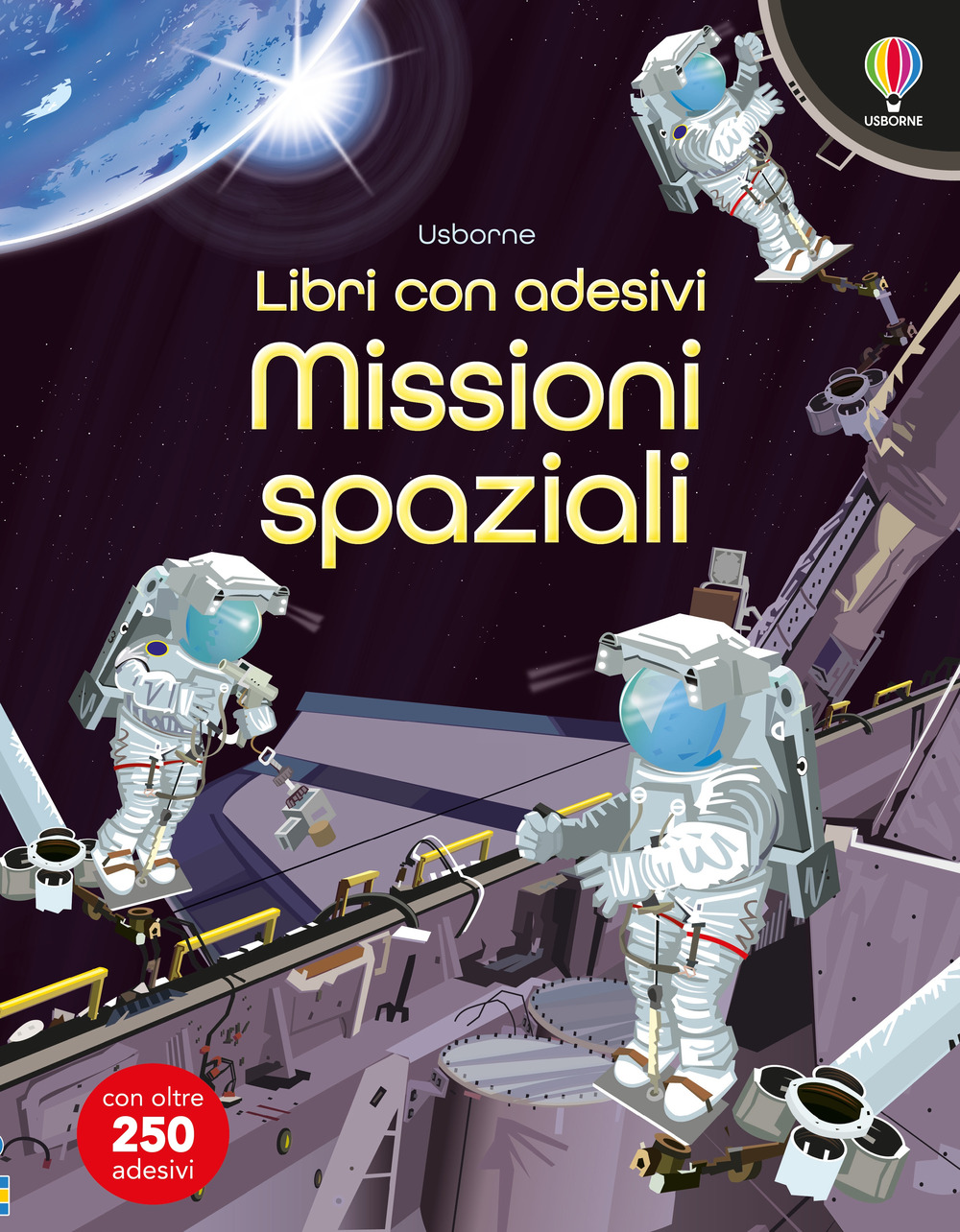 Libro Missioni spaziali. Con adesivi di Fiona Watt - ean 9781835408445 - Usborne