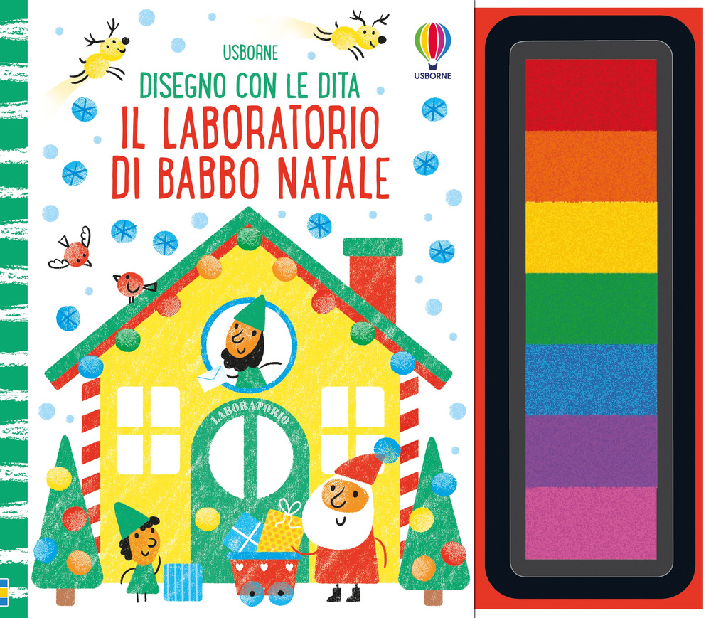 Libro laboratorio di Babbo Natale di Fiona Watt - ean 9781836060284 - Usborne