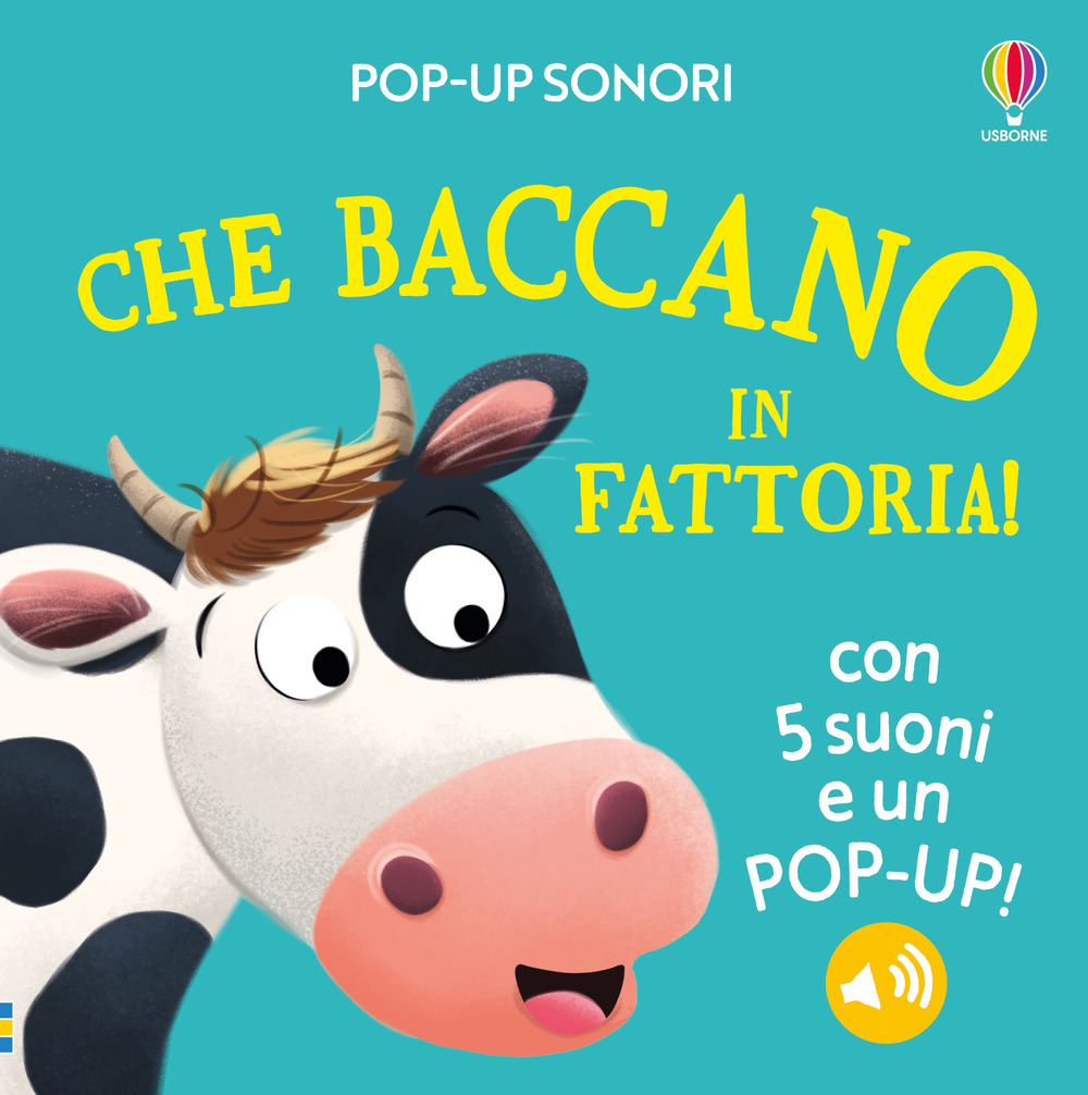 Libro Che baccano in fattoria! Pop-up sonori di Sam Taplin - ean 9781836061328 - Usborne