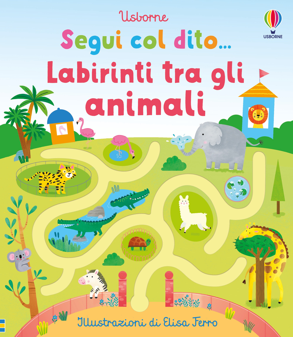 Libro Labirinti tra gli animali di Felicity Brooks - ean 9781836061977 - Usborne
