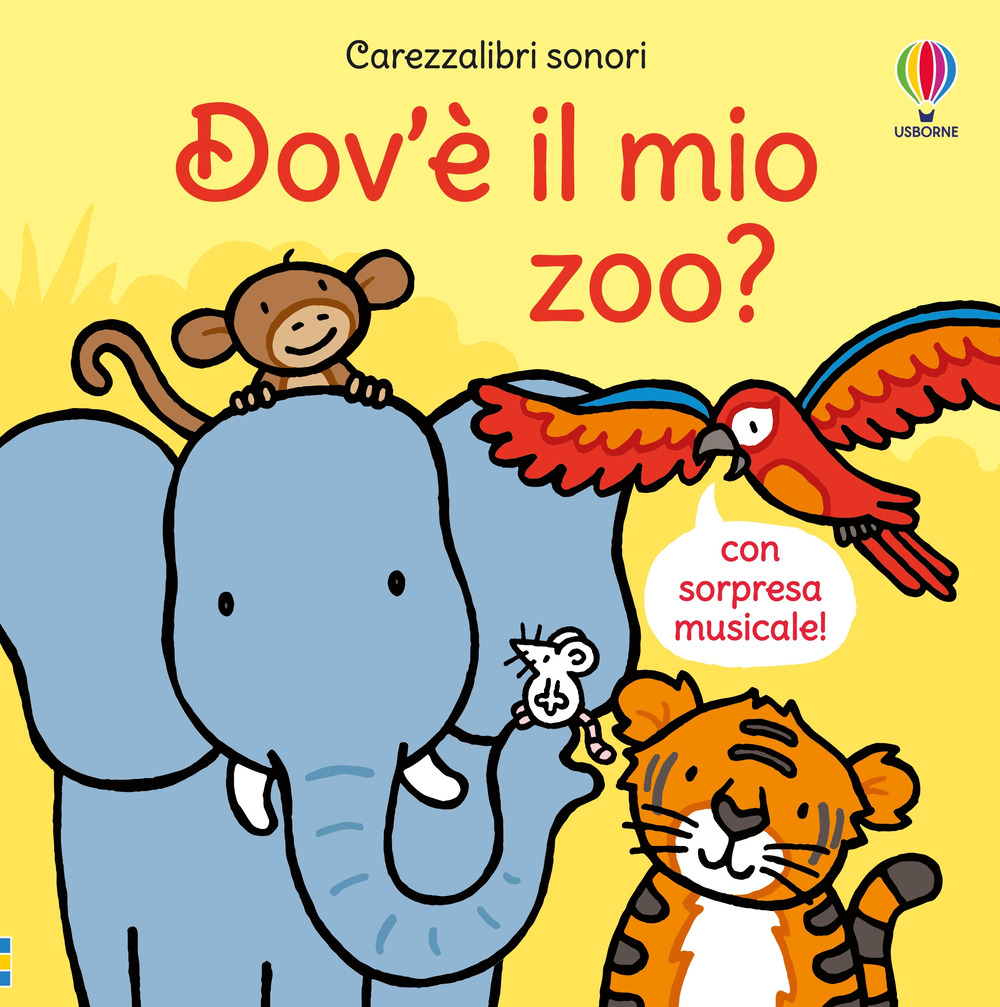 Libro Dov'è il mio zoo? di Fiona Watt - ean 9781836061991 - Usborne