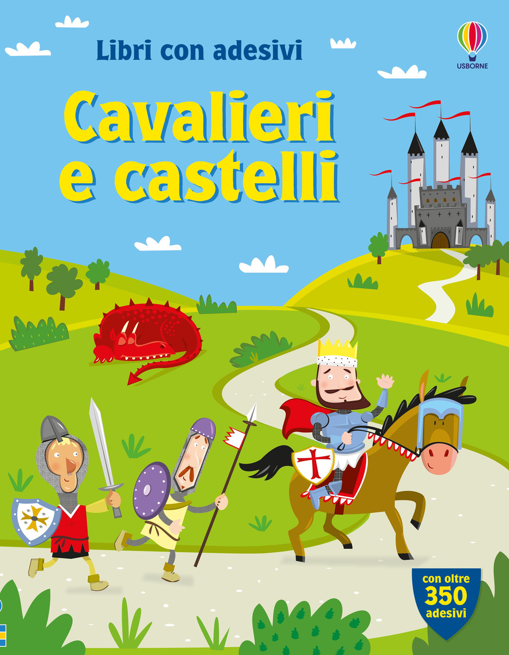Libro Cavalieri e castelli. Con adesivi di Leonie Pratt; Lucy Bowman - ean 9781836062097 - Usborne