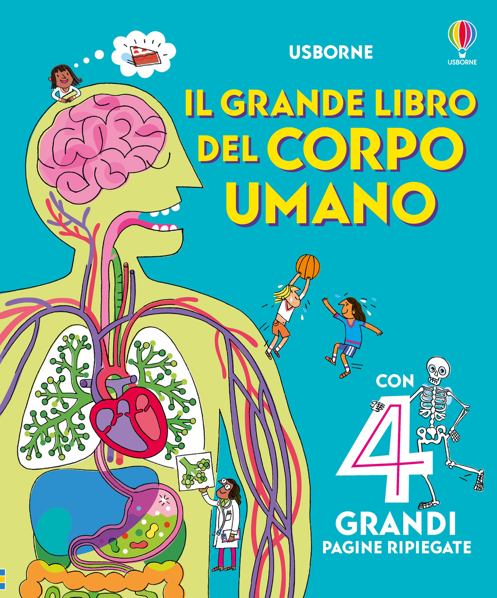 Libro grande libro del corpo umano di Minna Lacey - ean 9781836063155 - Usborne