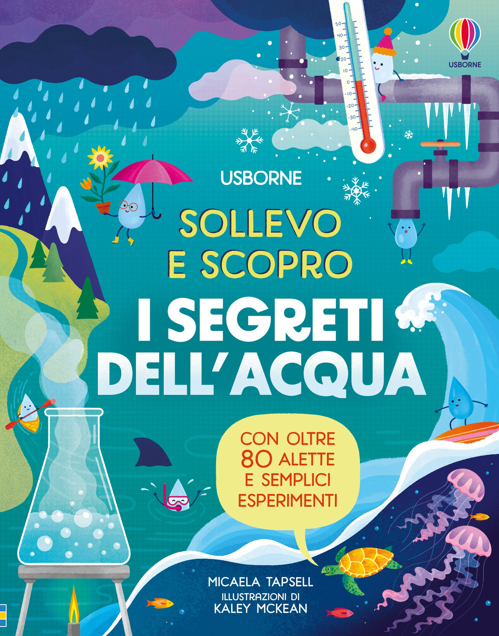 Libro segreti dell'acqua di Micaela Tapsell - ean 9781836063193 - Usborne