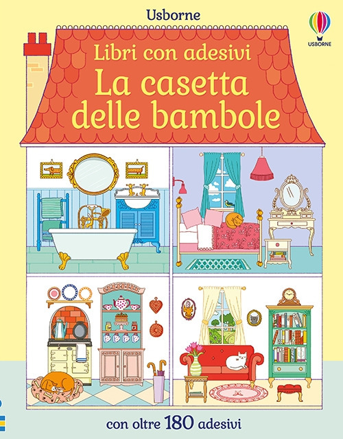 Libro casetta delle bambole. Con adesivi di Abigail Wheatley - ean 9781836064350 - Usborne