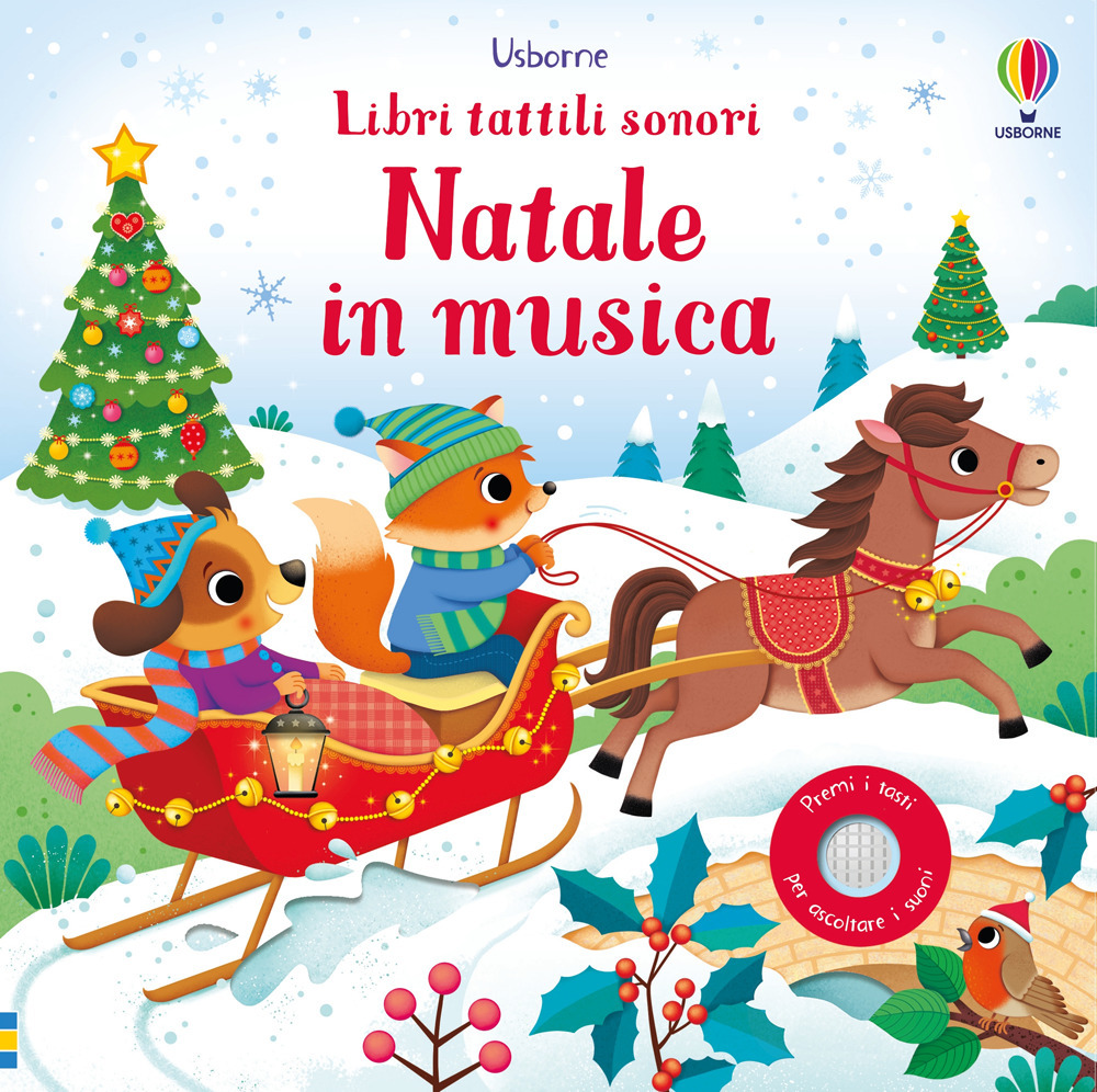 Libro Natale in musica di Sam Taplin - ean 9781836065067 - Usborne
