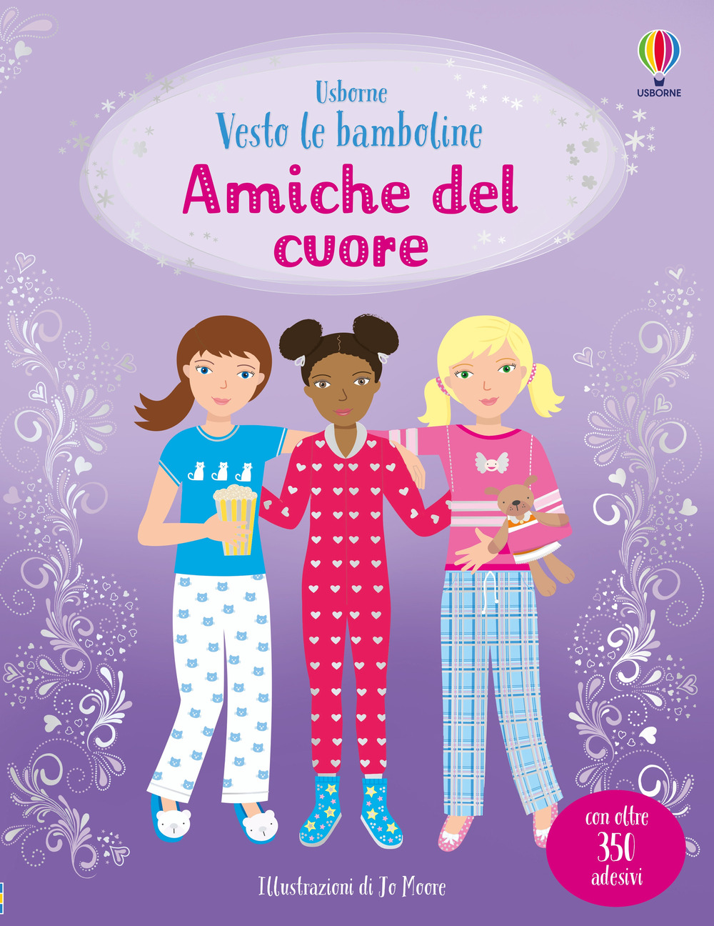 Libro Amiche del cuore. Con adesivi di Lucy Bowman - ean 9781836065135 - Usborne