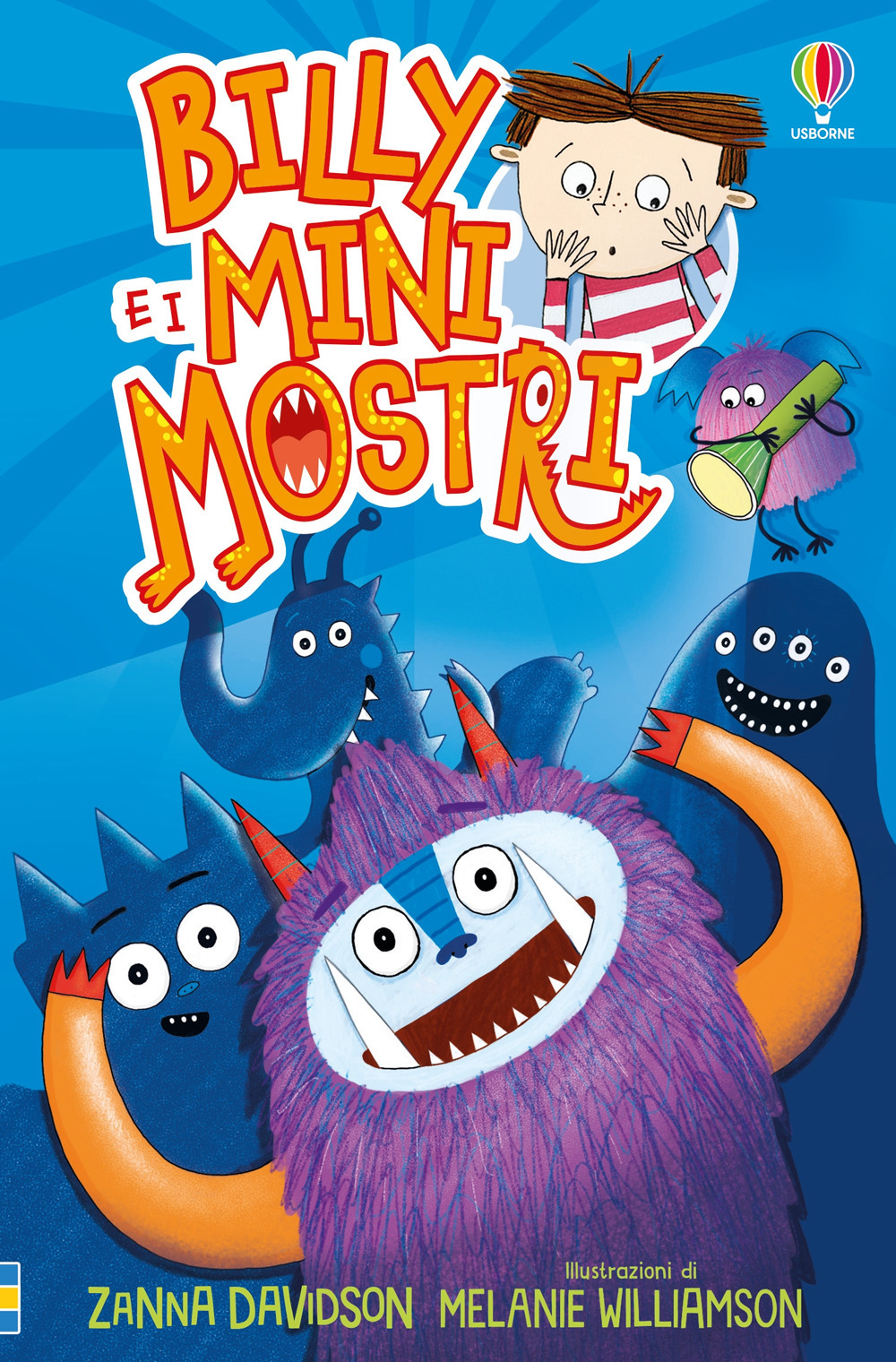 Libro Billy e i Mini Mostri di Zanna Davidson - ean 9781836065883 - Usborne