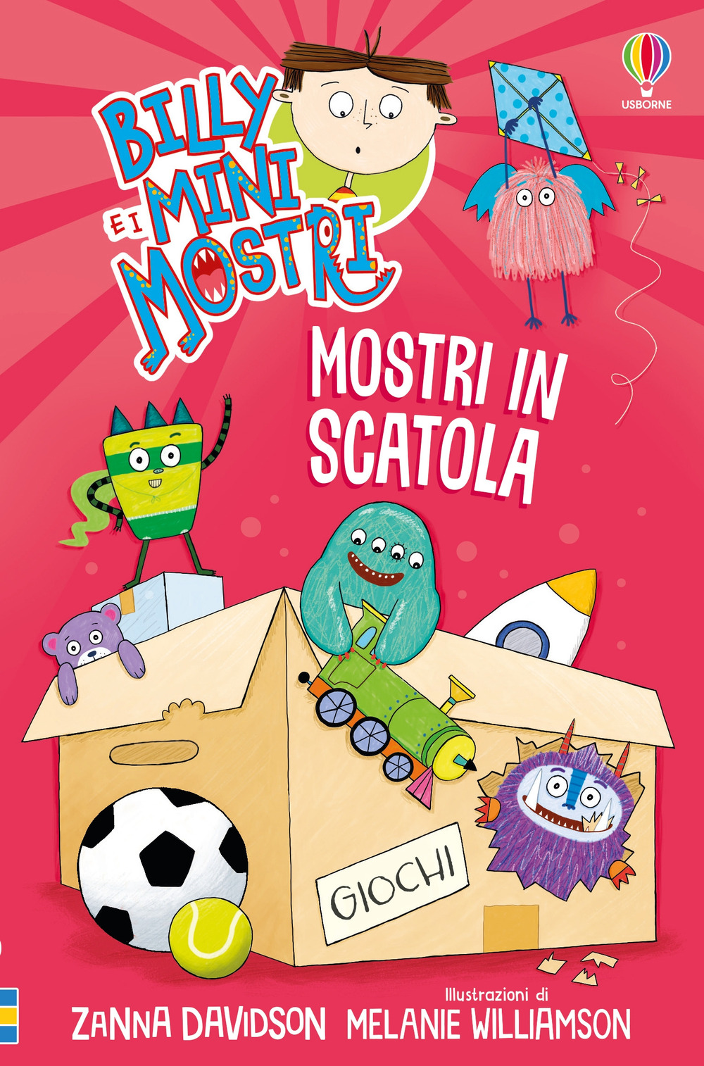 Libro Mostri in scatola. Billy e i Mini Mostri di Zanna Davidson - ean 9781836065906 - Usborne