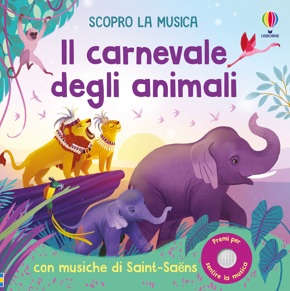 Libro carnevale degli animali di Fiona Watt - ean 9781836067290 - Usborne