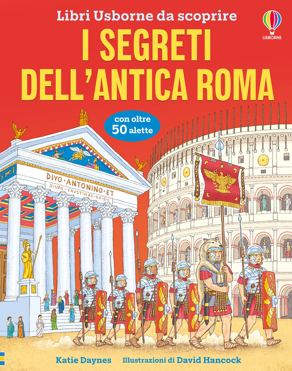 Libro segreti dell'antica Roma di Katie Daynes - ean 9781836069393 - Usborne