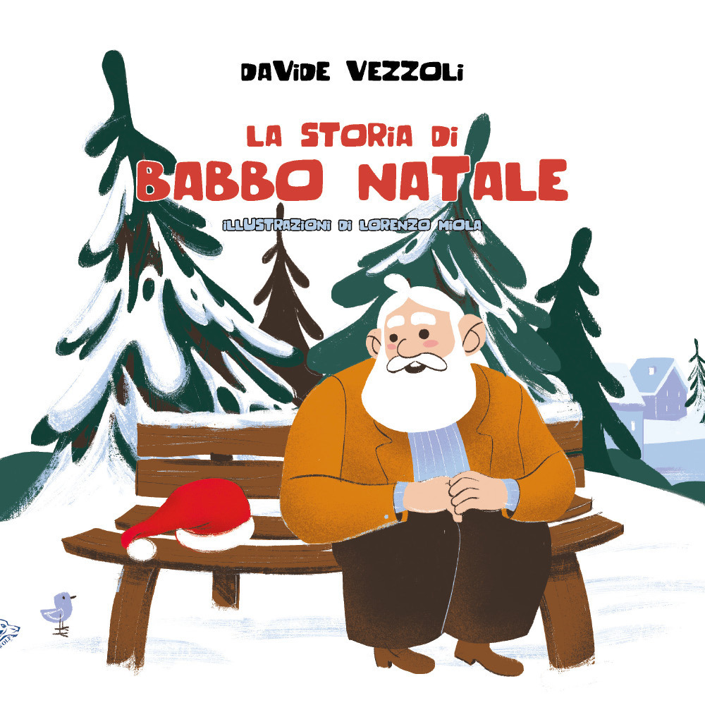 Libro storia di Babbo Natale di Davide Vezzoli - ean 9781911424284 - Black Wolf Edition