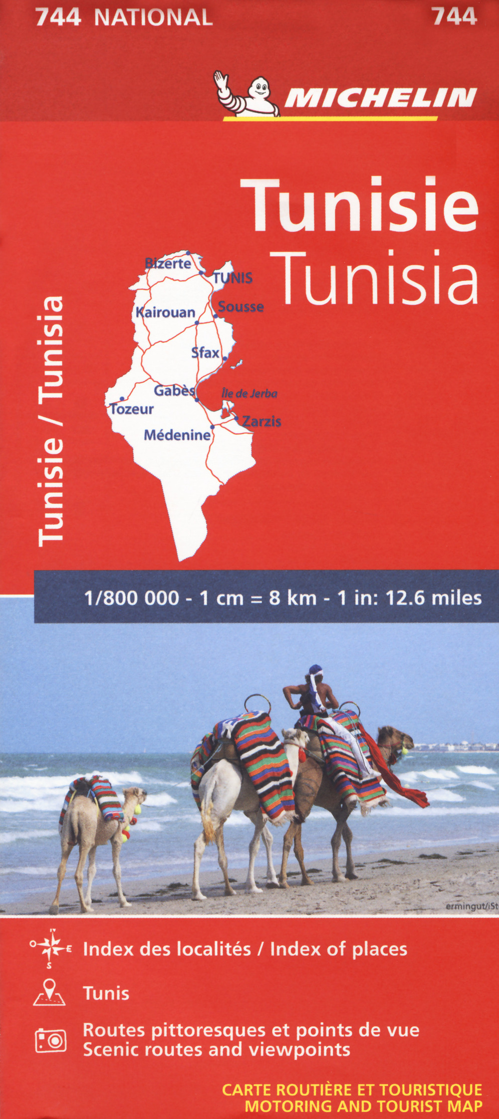 Libro Tunisia 1:800.000 di  - ean 9782067172357 - Michelin Éditions