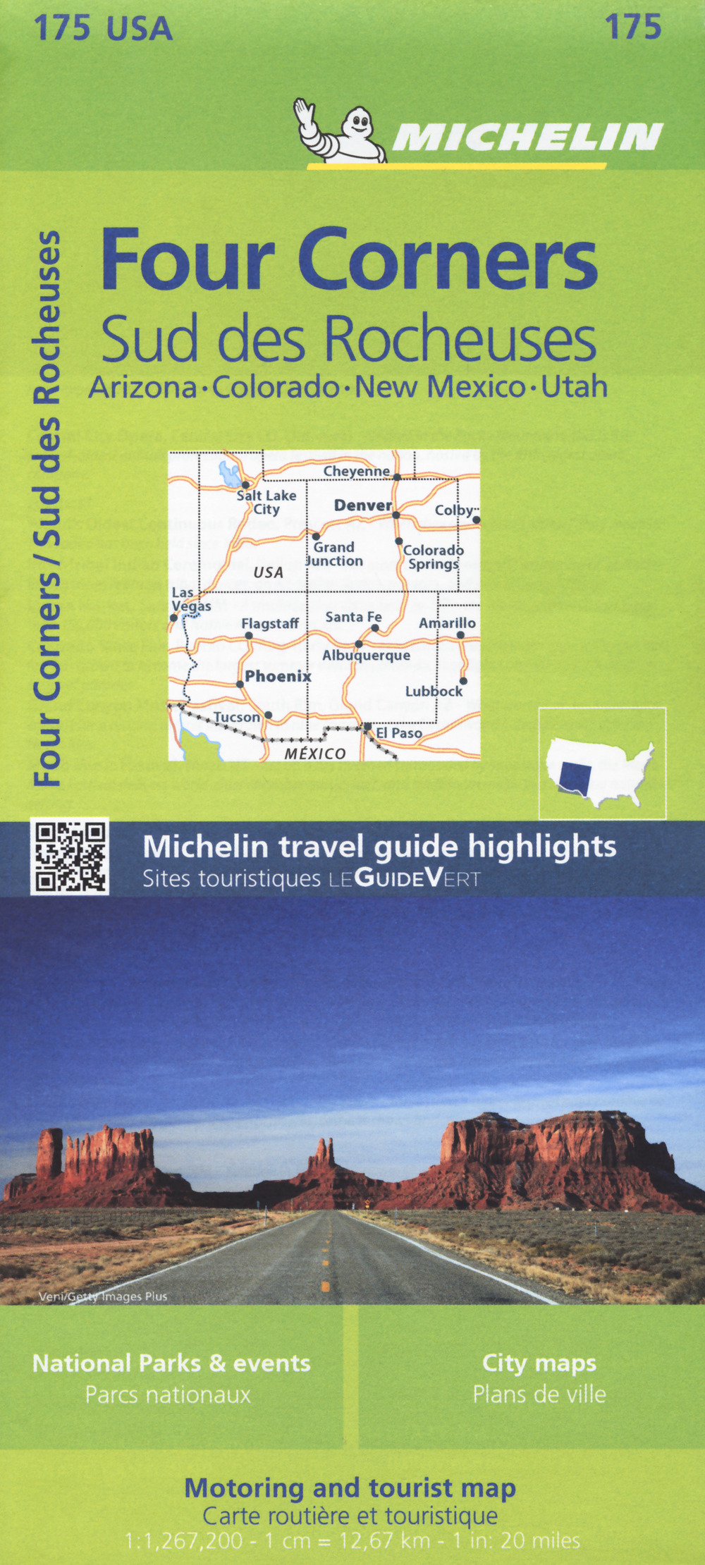 Libro Four Corners / Sud des Rocheuses. Arizona