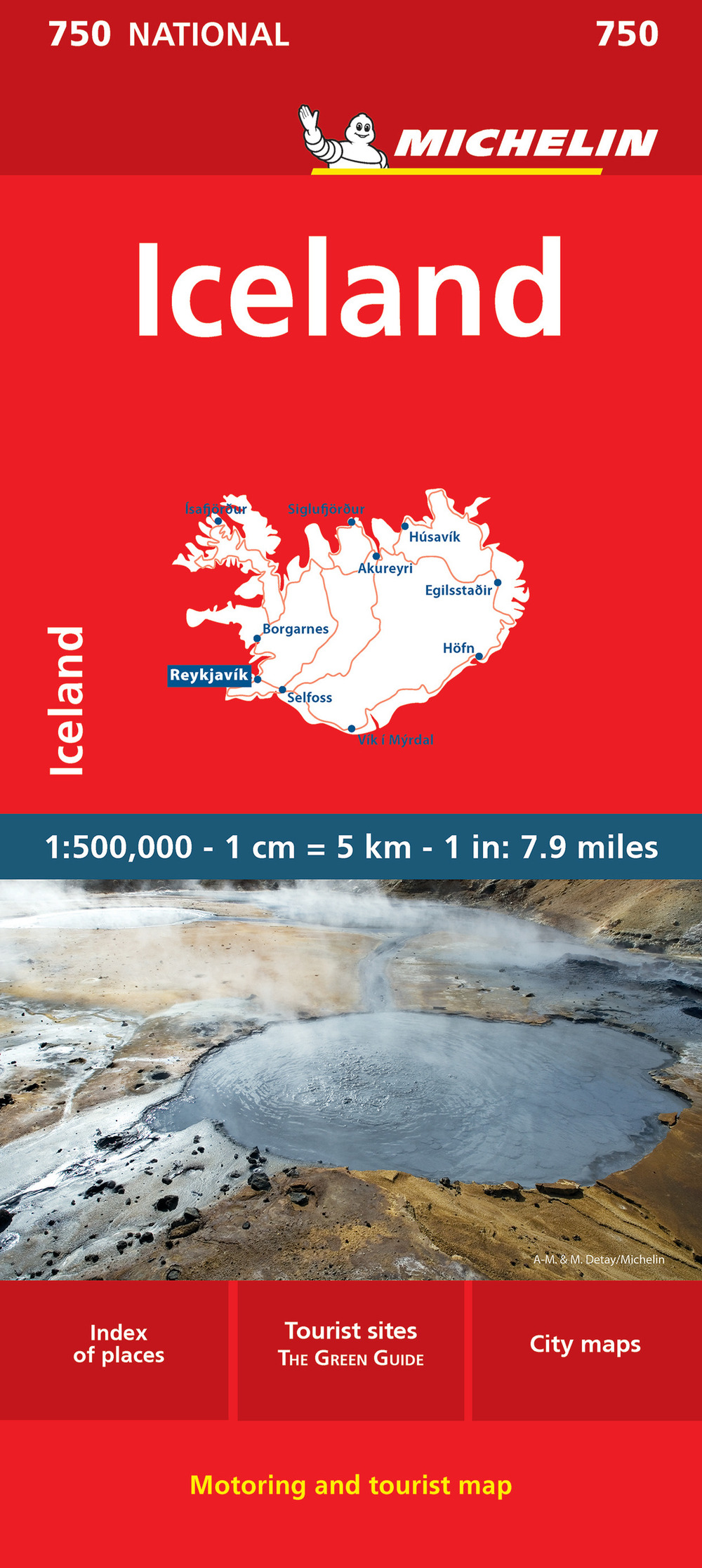 Libro Iceland 1:500.000 di  - ean 9782067211902 - Michelin Éditions