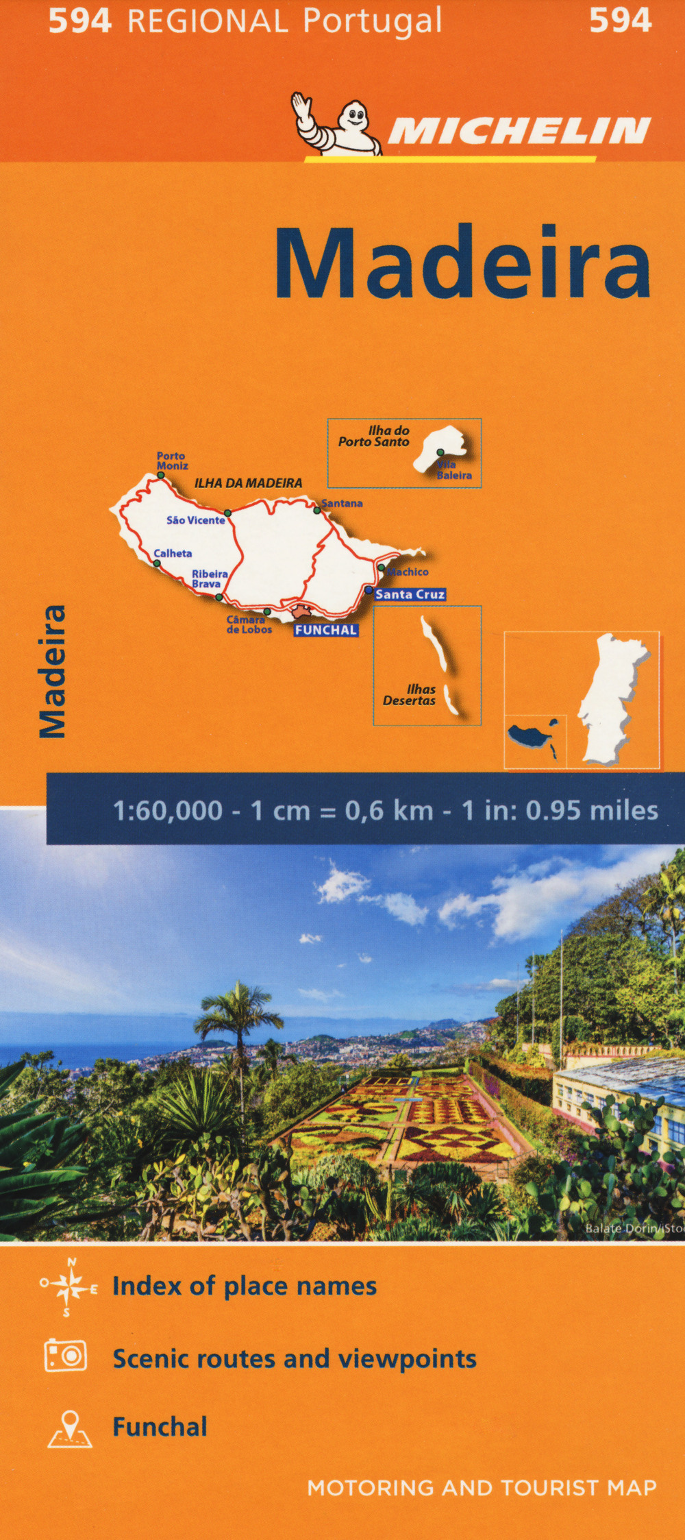 Libro Madeira 1:60.000 di  - ean 9782067242876 - Michelin Éditions