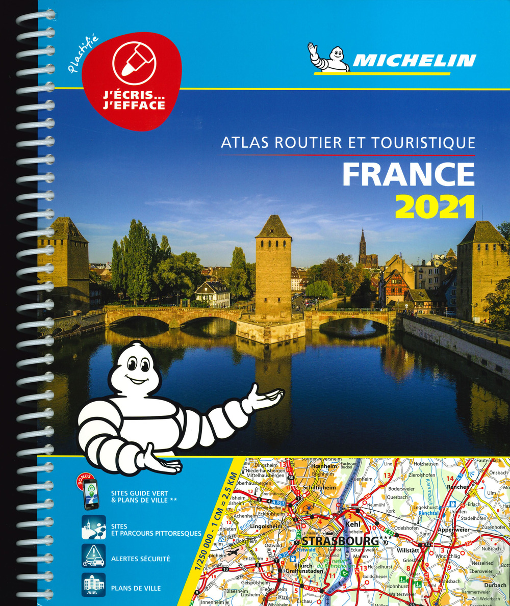 Libro France. Atlas routier et touristique 2021 di  - ean 9782067248991 - Michelin Éditions