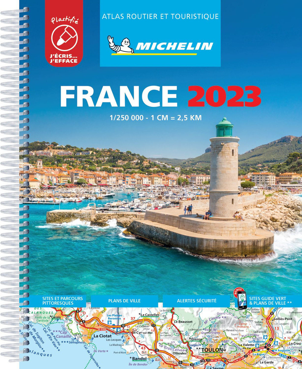Libro France. Atlas routier et touristique 2023 di  - ean 9782067256798 - Michelin Éditions