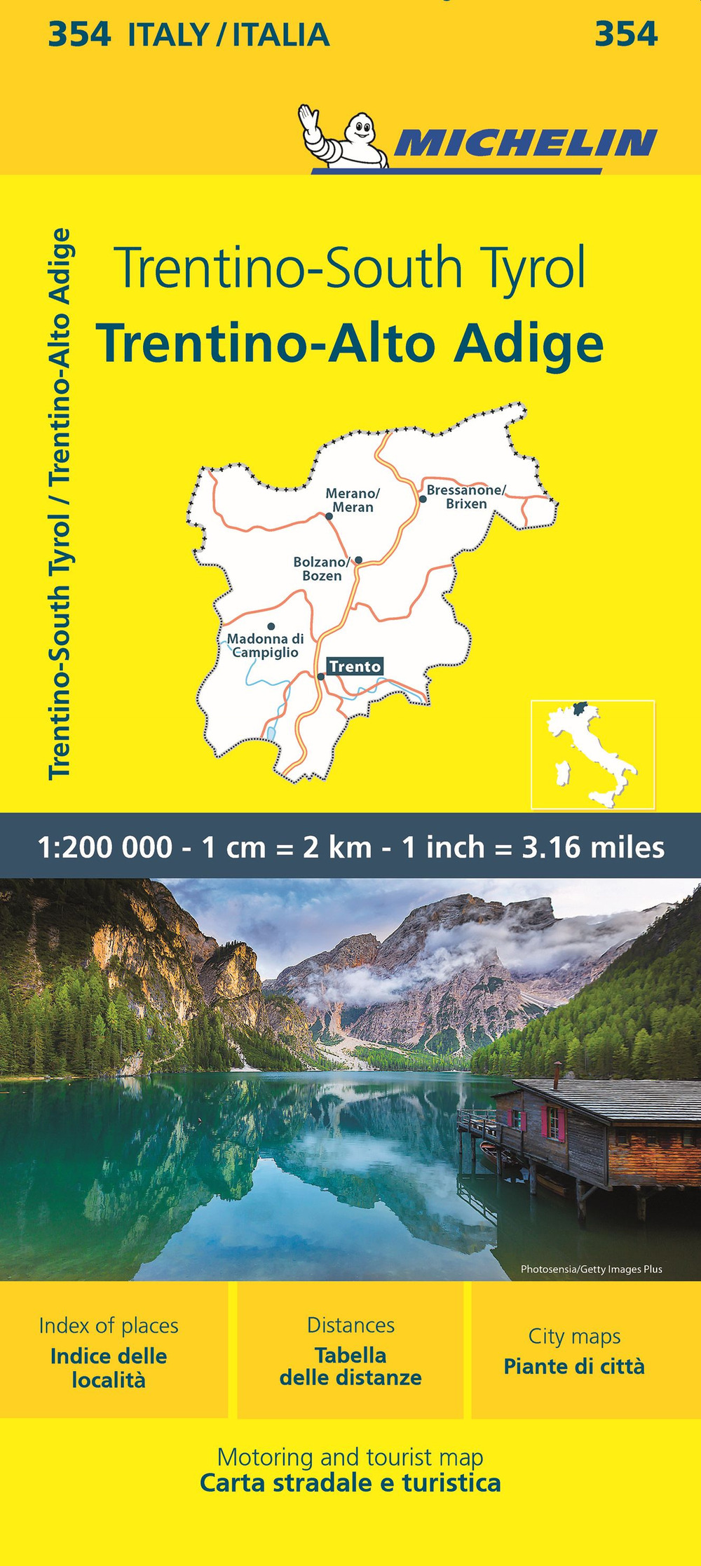 Libro Trentino Alto Adige 1:200.000 di  - ean 9782067258938 - Michelin Éditions
