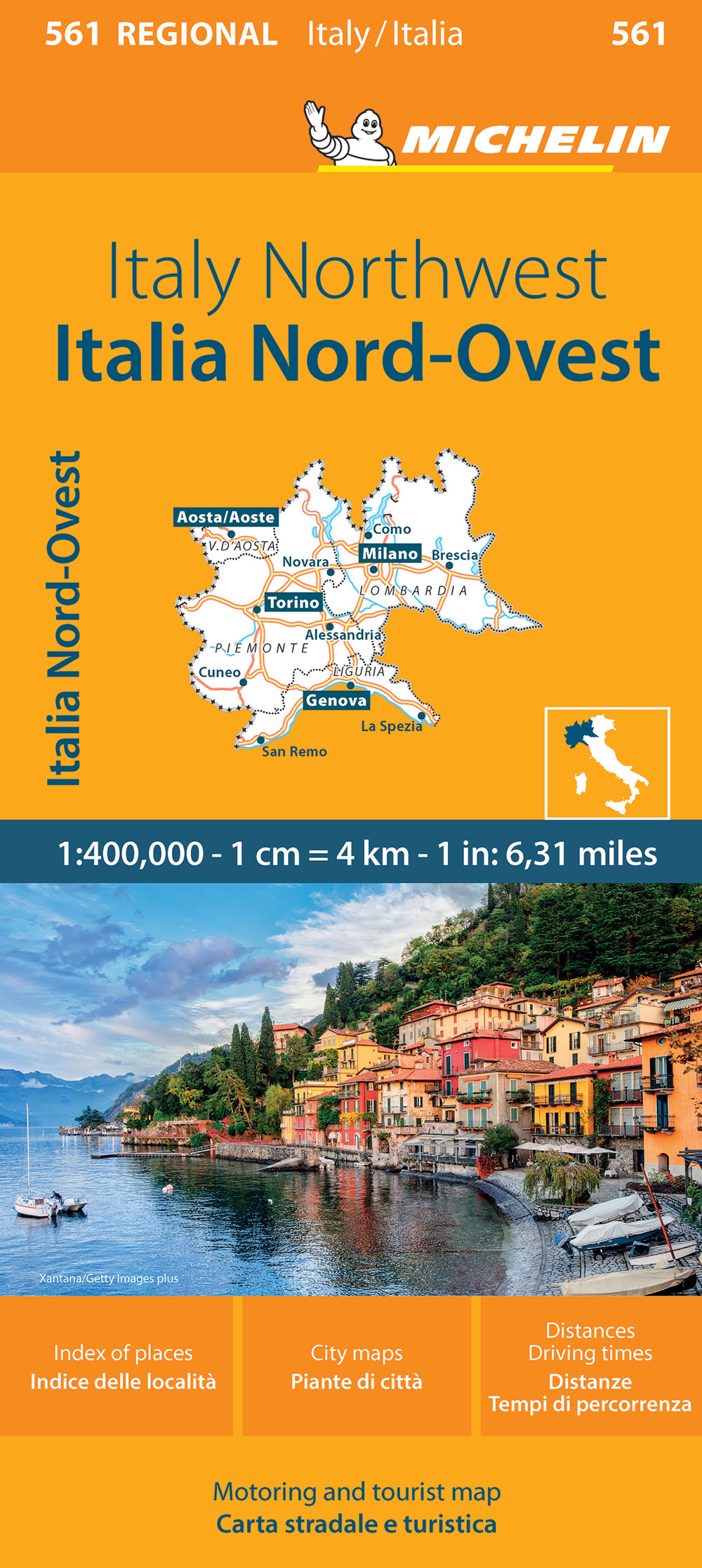 Libro Italy Northwest-Italia Nord Ovest 1:400.000 di  - ean 9782067263925 - Michelin Éditions