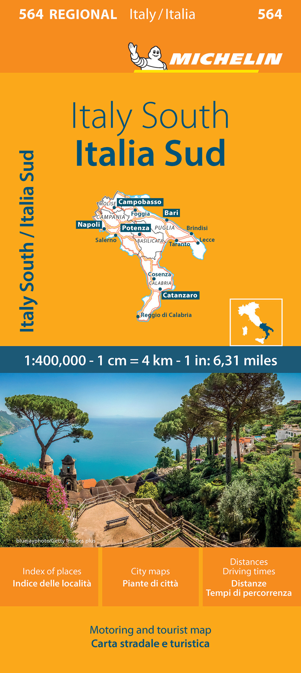 Libro Italy South-Italia Sud 1:400.000 di  - ean 9782067263932 - Michelin Éditions