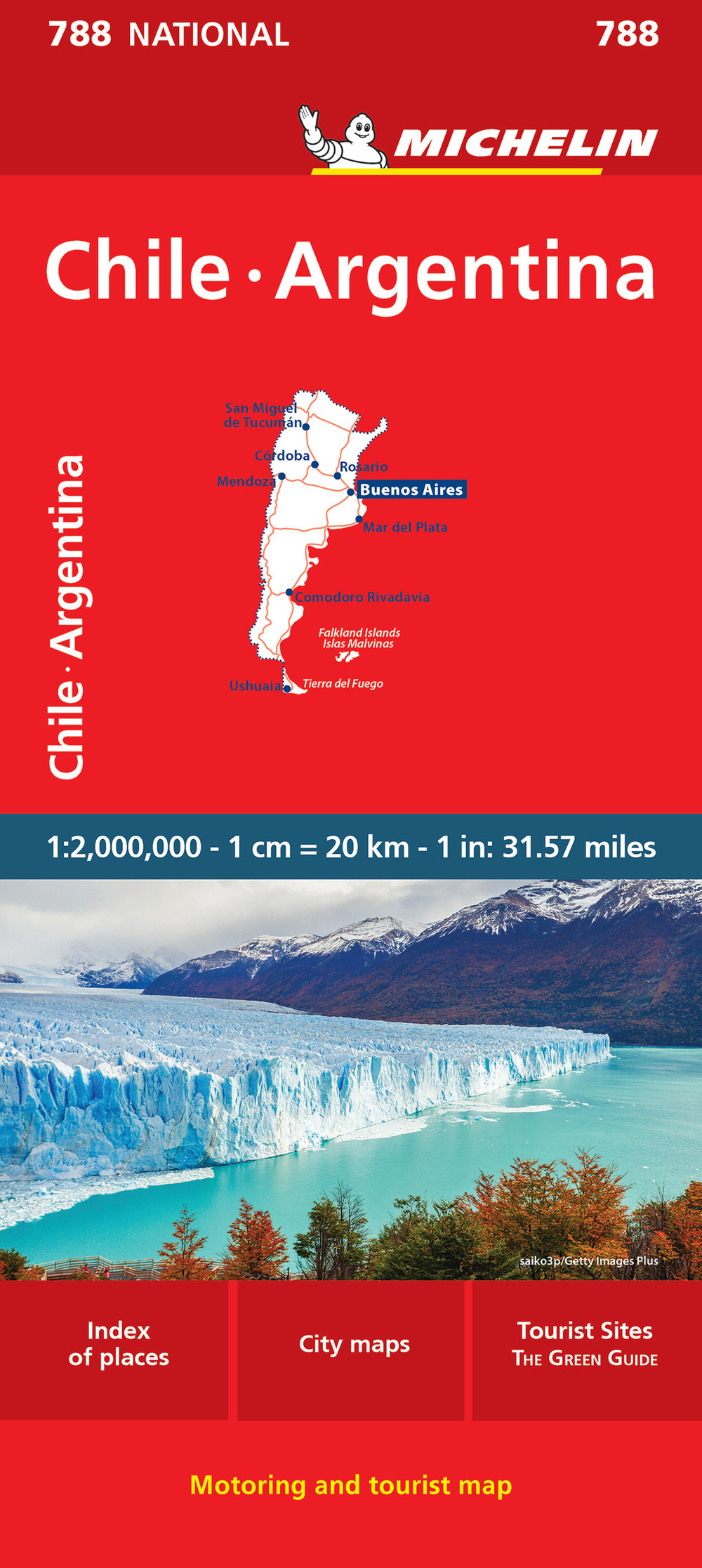 Libro Chile-Argentina 1:2.000.000 di  - ean 9782067263963 - Michelin Éditions