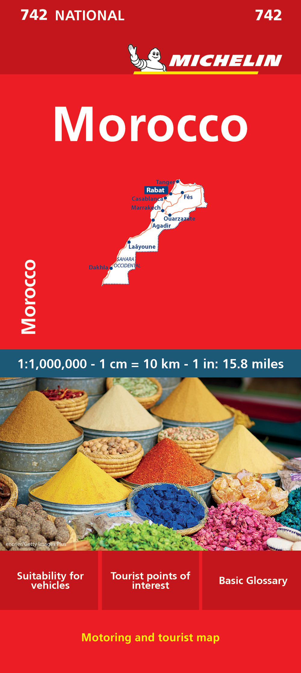 Libro Marocco 1:1.000.000 di  - ean 9782067263987 - Michelin Éditions