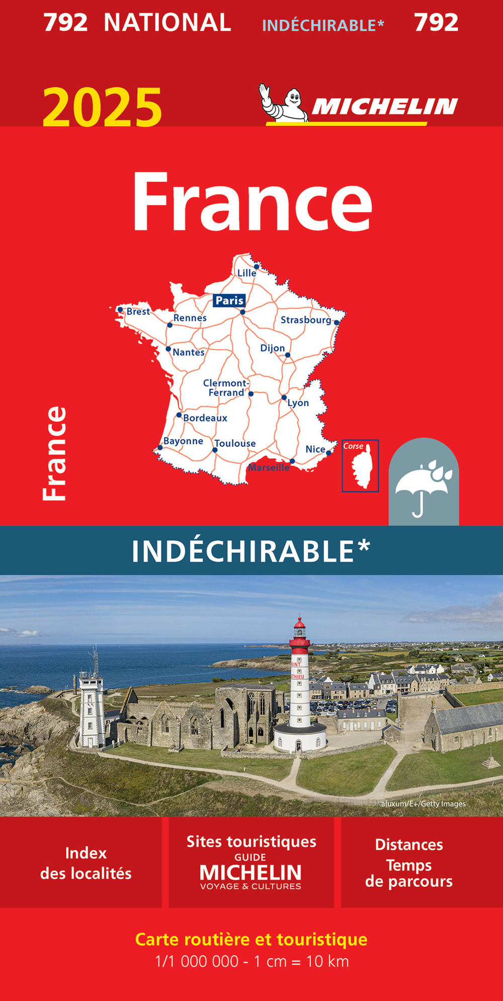 Libro France 2025. Indéchirable di  - ean 9782067264939 - Michelin Éditions