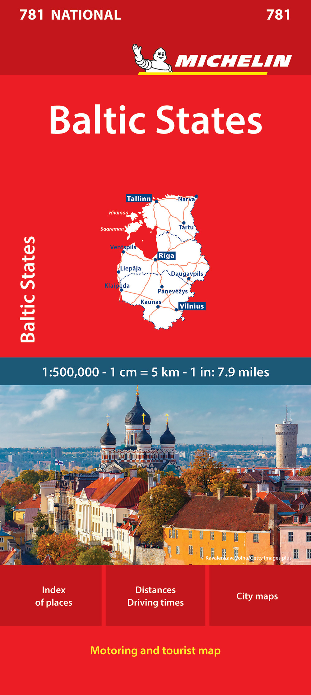 Libro Baltic States. 1:500.000 di  - ean 9782067268081 - Michelin Éditions