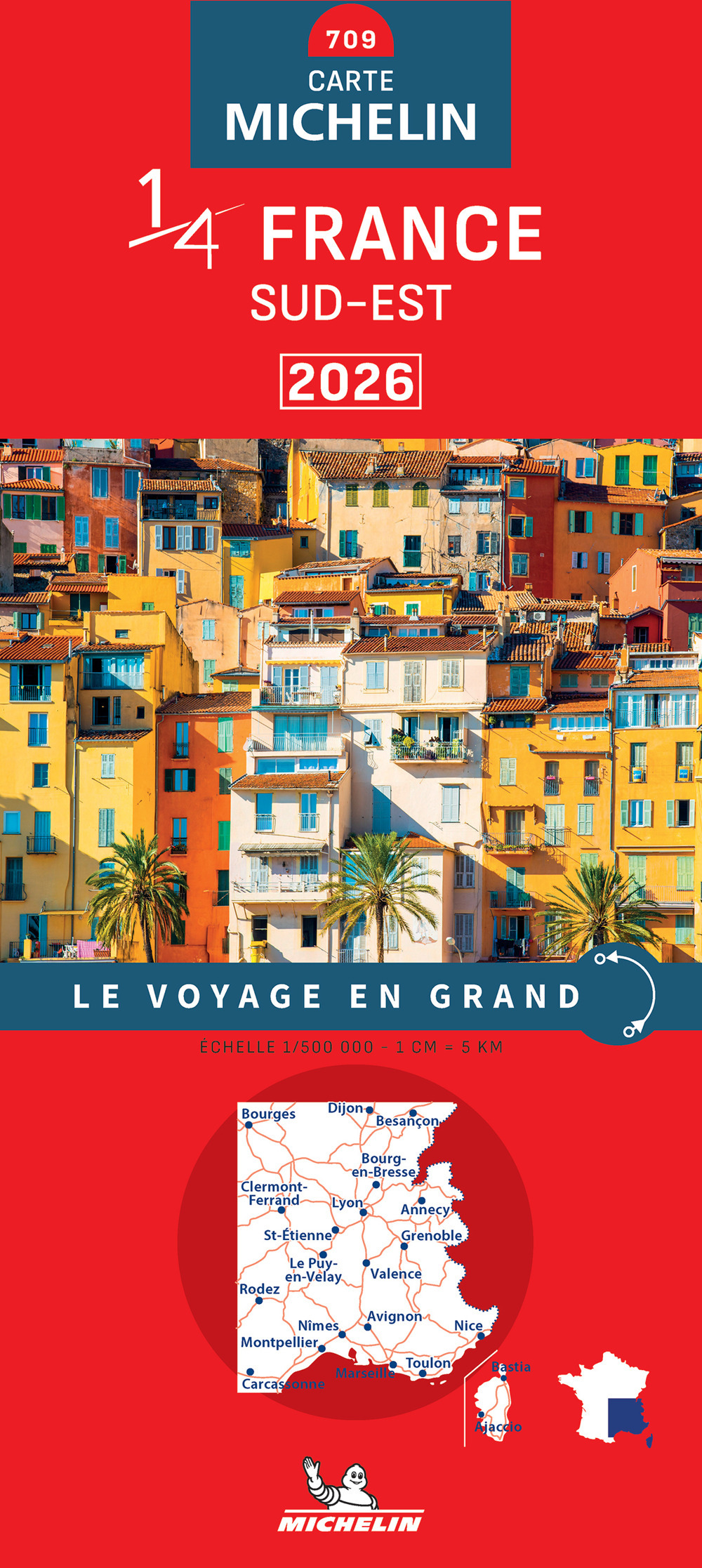 Libro France Sud-Est 1:500.000 di  - ean 9782067269767 - Michelin Éditions