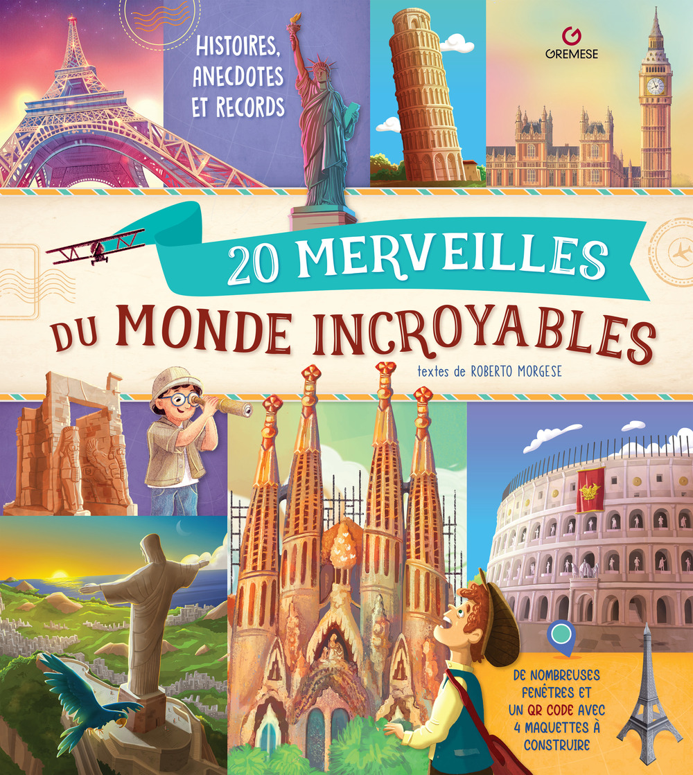 Libro 20 merveilles du monde incroyables di Roberto Morgese - ean 9782366773897 - Gremese Editore